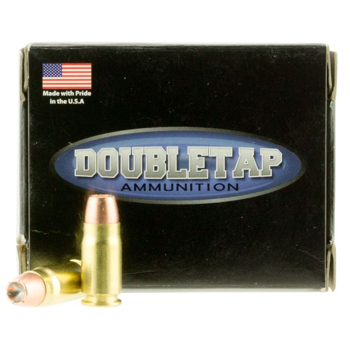 DoubleTap Ammunition 357S125BD Home Defense357Sig 125gr Jacketed Hollow Point 20 Per Box/50 Case