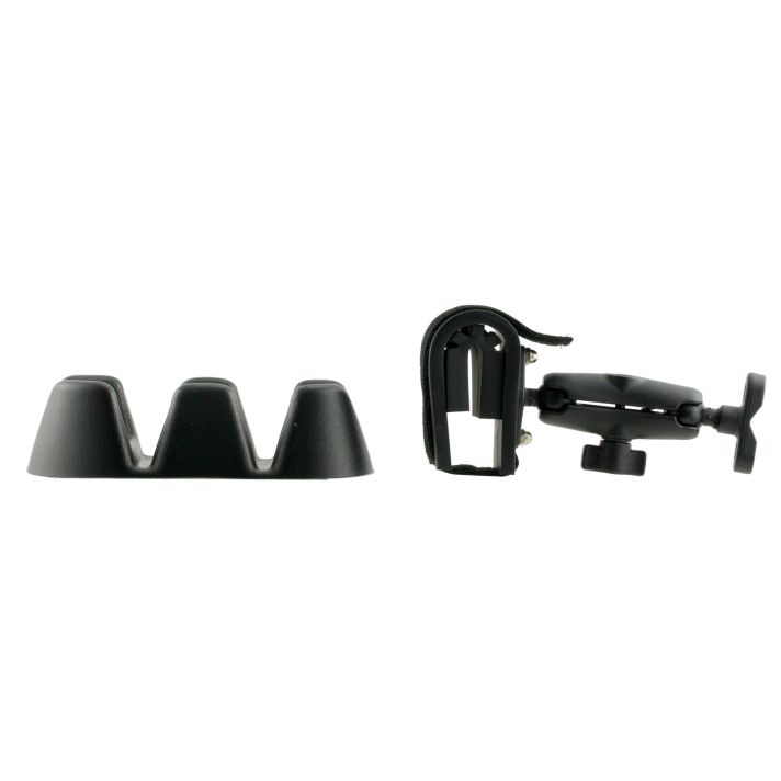 Rugged Gear 15502 Swing Arm HolderBlack Metal