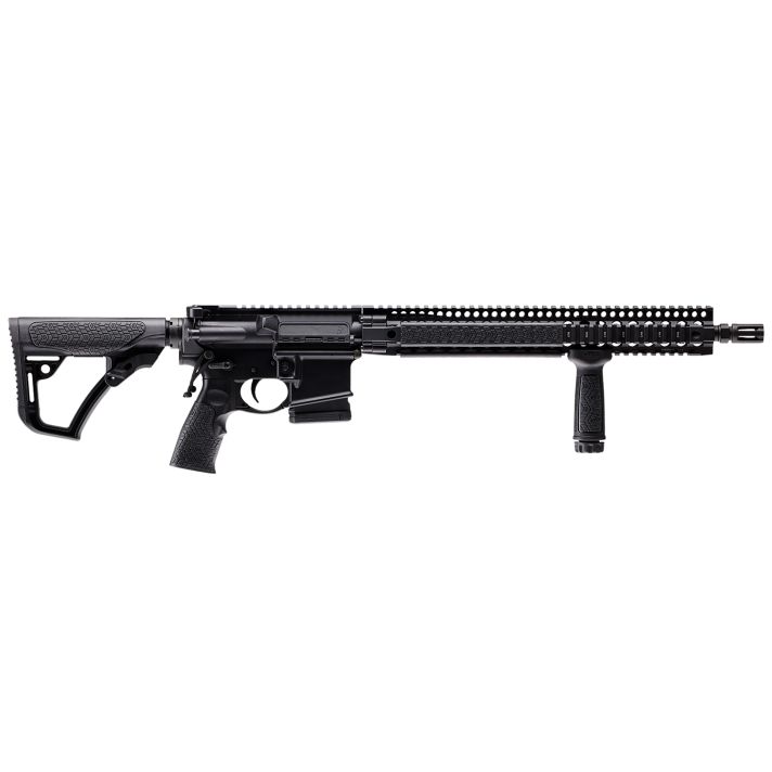 Daniel Defense 0214515175055 DDM4 V9 *CA Compliant 5.56x45mm NATO 16" 10+1 Black Hard Coat Anodized 6 Position w/SoftTouch Overmolding Stock