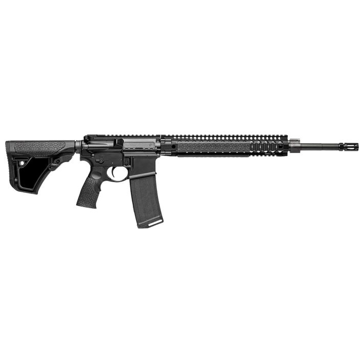 Daniel Defense 0214213175047 DDM4 MK12 SPR 5.56x45mm NATO 18" 20+1 Black Hard Coat Anodized 6 Position w/SoftTouch Overmolding Stock
