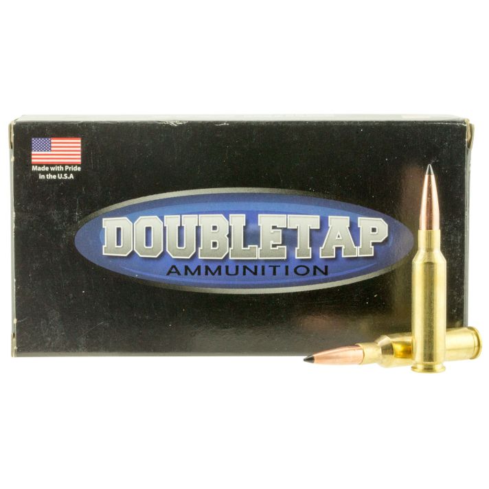 DoubleTap Ammunition 65CM130SS Hunter Rifle 6.5Creedmoor 130gr Swift Scirocco II 20 Per Box/25 Case
