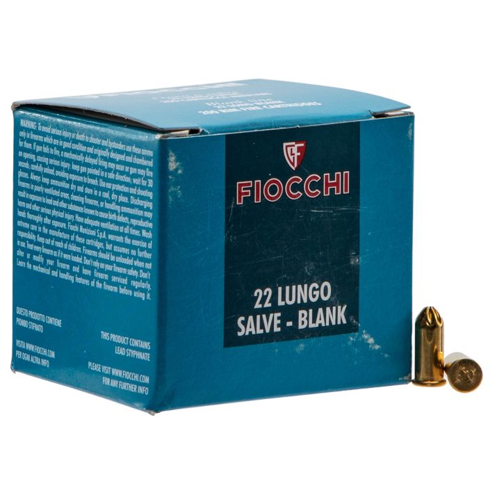 Fiocchi 22LRBL Pistol Blank 22LR 200 Per Box/30 Case