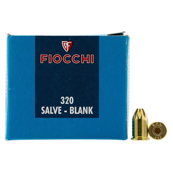 Fiocchi 320BLANK Pistol Blank 32Rimmed 100 Per Box/30 Case