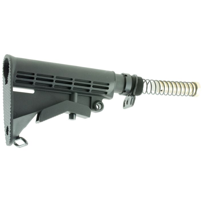 Aim Sports ARSTKCC Mil-SpecBlack Synthetic 6 Position Collapsible M4 for AR-Platform