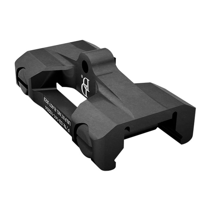 Daniel Defense 0314110324 Rock and Lock Picatinny Bipod Mount Adapter 1-Piece Black Anodized 6061-T6 Aluminum