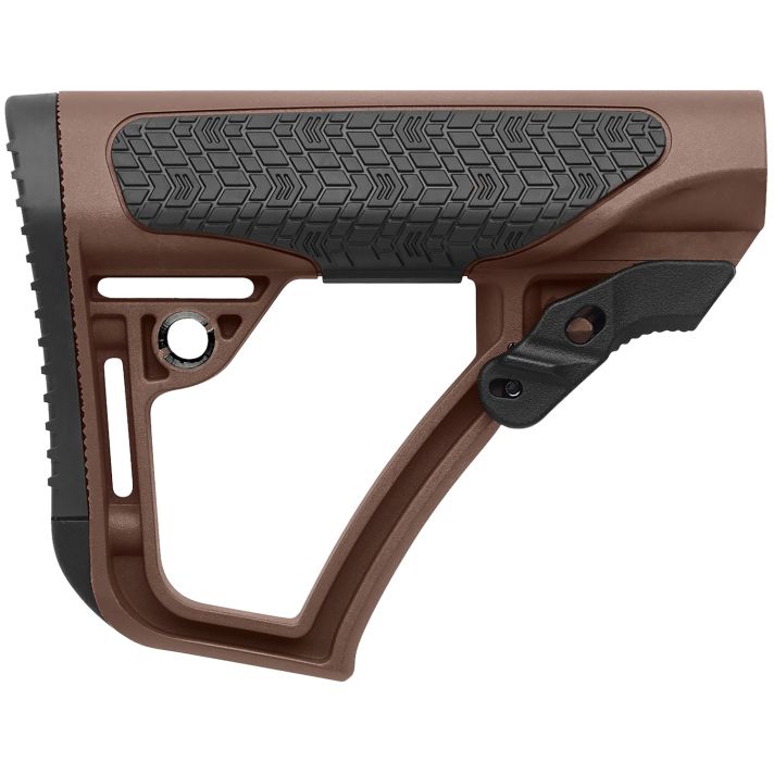 Daniel Defense 2109104179011 OEMMil-Spec Brown Synthetic for AR-Platform with Mil-Spec Receiver Extension (Tube Not Included)