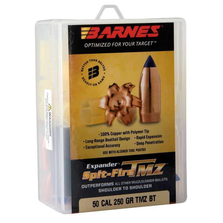 Barnes Bullets 30589 Spit-Fire TMZ Muzzleloader 50 Spit-Fire TMZ 250gr 15rd/Box