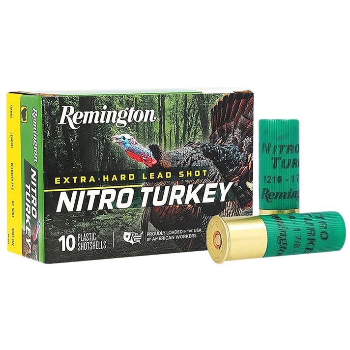 Remington Ammunition 26708 Nitro Turkey12Gauge 3.50" 2oz 5Shot 10 Per Box/10 Case