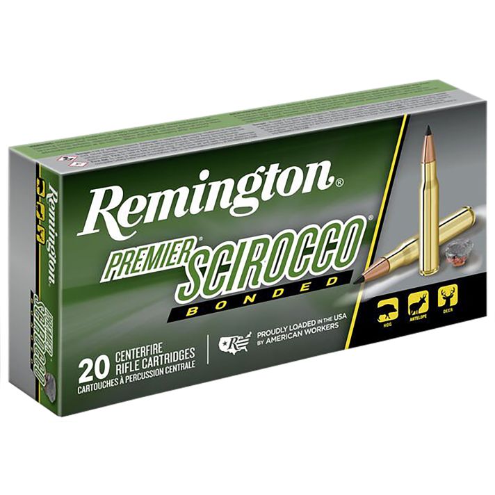 Remington Ammunition 29335 Premier Scirocco Bonded 7mmRUM 150gr Swift Scirocco Bonded 20 Per Box/10 Case