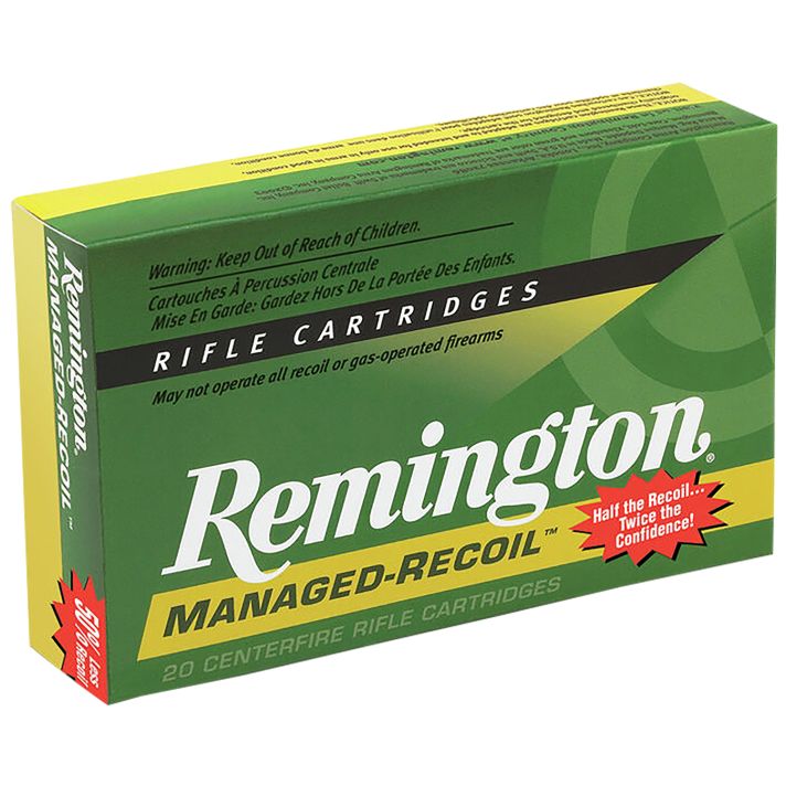 Remington Ammunition 27644 Managed-Recoil30-30Win 125gr Soft Point Core Lokt 20 Per Box/10 Case