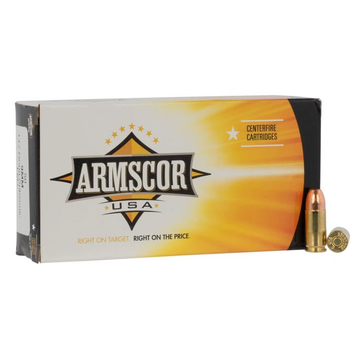 Armscor FAC95 USA9mmLuger 147gr Full Metal Jacket 50 Per Box/20 Case