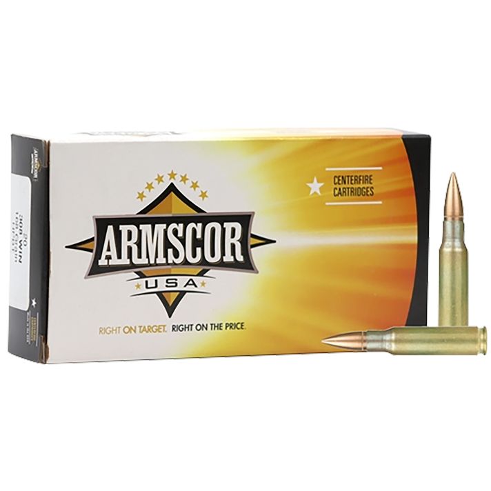 Armscor AC3082N USA308Win 168gr Hollow Point Boat Tail 20 Per Box/10 Case