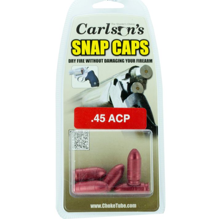 Carlson's Choke Tubes 00062 Snap Cap Pistol 45ACP 5Pack