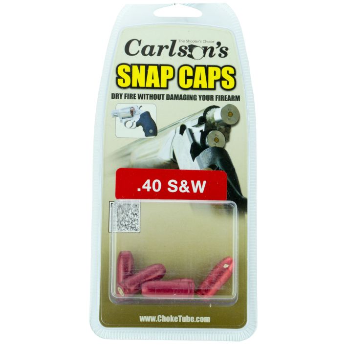 Carlson's Choke Tubes 00064 Snap Cap Pistol 40S&W 5Pack