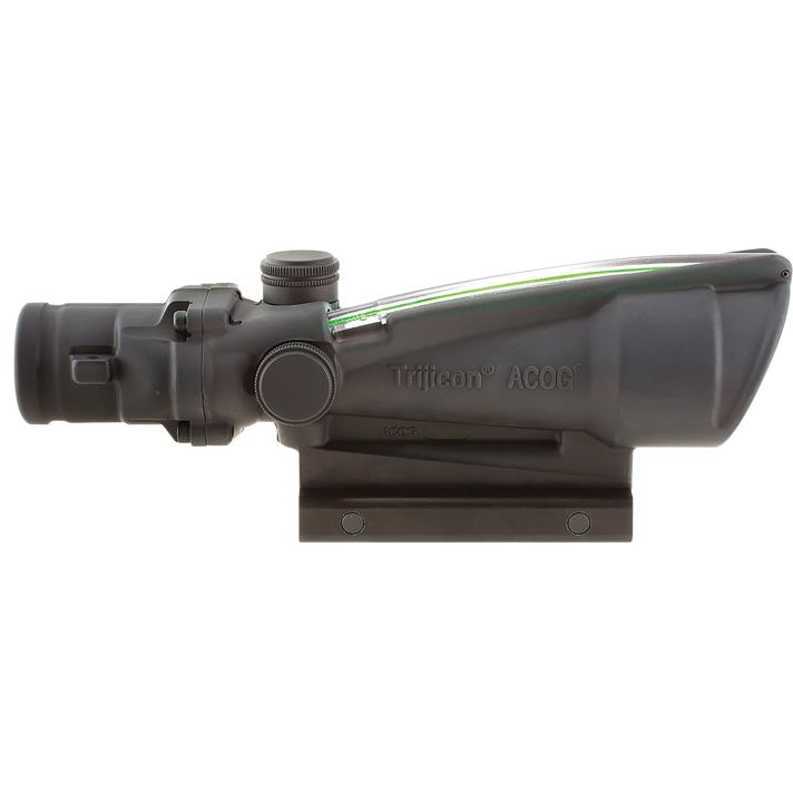 Trijicon 100416 ACOGMatte Black 3.5x35mm Illuminated Green Crosshair 300 Blk BDC Reticle