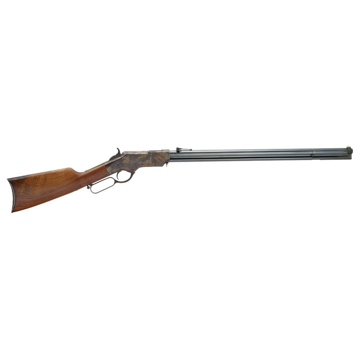 Henry H011IF Original Iron Frame Full Size 44-40 Win 13+1 24.50" Blued Octagon Barrel, Color Case Hardened Steel Receiver, Fancy American Walnut Wood Stock Right Hand