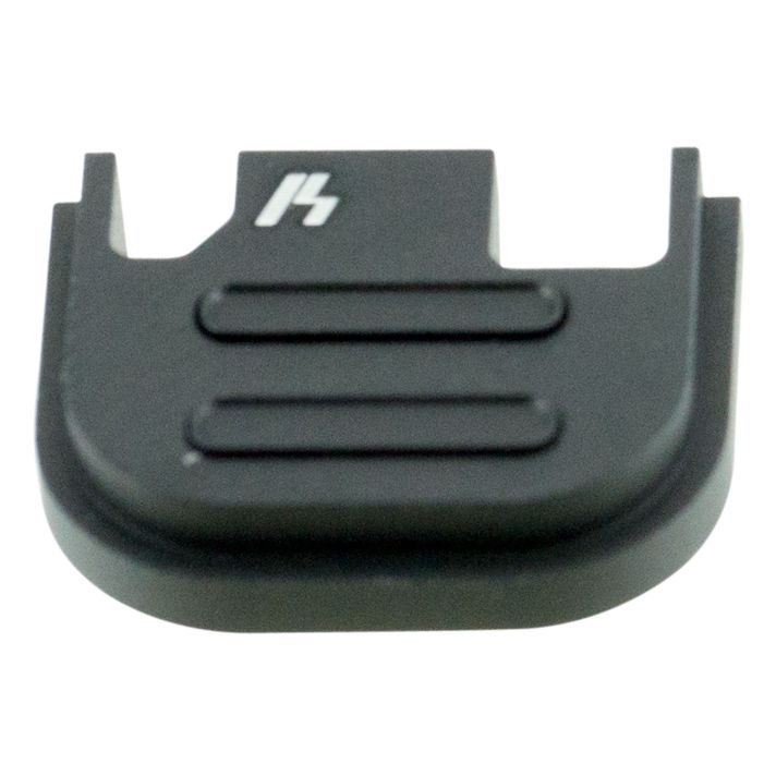 Strike Industries GSPV2BK V2 Slide Cover Plate Compatible w/Glock Gen1-4 Black Anodized Aluminum