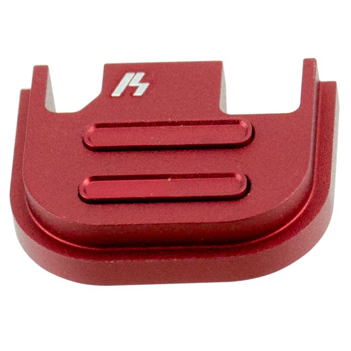 Strike Industries GSPV2RED V2 Slide Cover Plate Compatible w/Glock Gen1-4 Red Anodized Aluminum