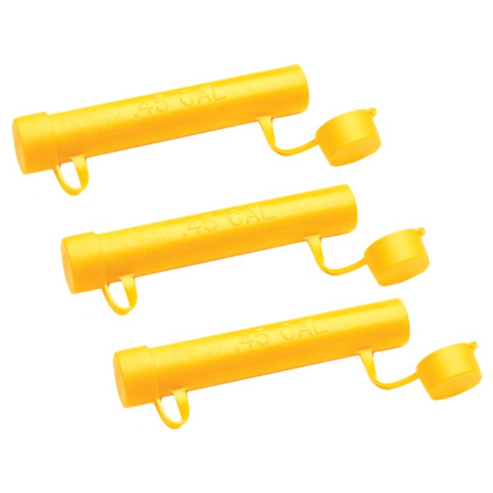CVA AC1617 Speed Loader Magnum 45 Cal Pellets Yellow Plastic 3 Per Pack