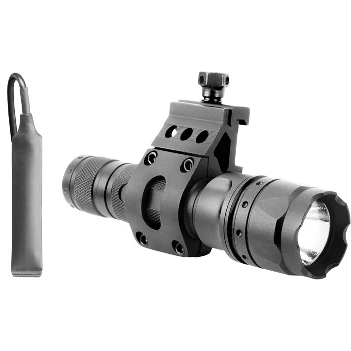 Aim Sports FHD500B FlashlightBlack Anodized 500 Lumens White CREE LED