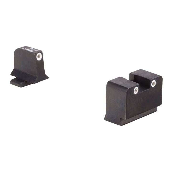 Trijicon 600921 Suppressor/Optic Height SightsGreen/Tritium White Outline Front Sight-Green/Tritium White Outline Rear Sight Springfield Armory XD/XD-M/XD Mod.2