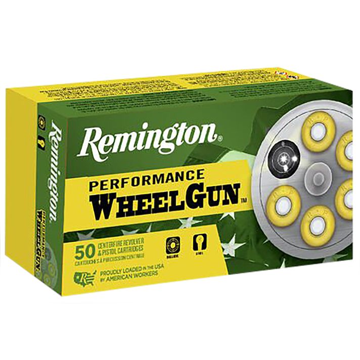 Remington Ammunition 22333 Performance WheelGun44S&WSpl 246gr Lead Round Nose 50 Per Box/10 Case