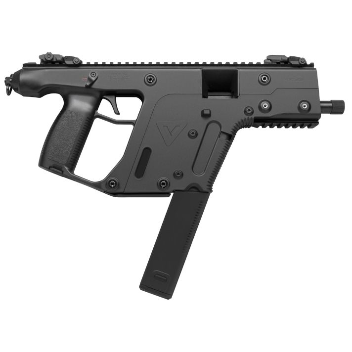 Kriss USA KV45PBL20 Vector SDP Gen2 45 ACP 30+1 5.50" Black Nitride Threaded Barrel, Black Picatinny Rail Receiver, Black Polymer Grip, Glock Compatible
