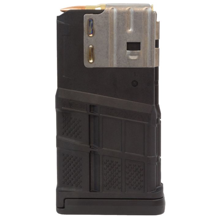 Lancer L720BLK L7AWM20rd 6.5 Creedmoor/308 Win/7.62x51mm NATO Fits AR-10 Black Polymer