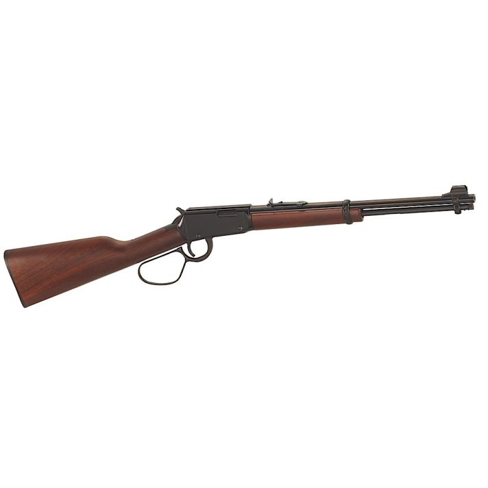 Henry H001L Classic Lever Carbine 22 Short Caliber with 12 LR/16 Short Capacity, 16.13" Barrel, Black Metal Finish & American Walnut Stock Right Hand