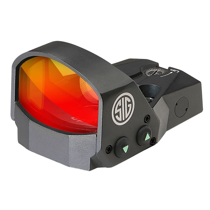 Sig Sauer Electro-Optics SOR11000 Romeo1Black Anodized 1 x 30 mm 3 MOA Red Dot