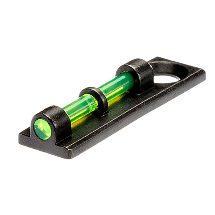 HiViz FL2005G Flame Bead Replacement Front SightBlack | Green Fiber Optic Front Sight Universal Threads