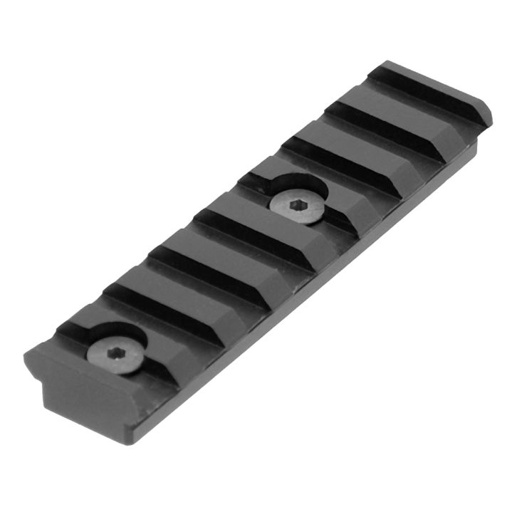 UTG Pro MTURS04M 3.14" KeyMod Picatinny Rail Section 8 SlotsBlack Anodized