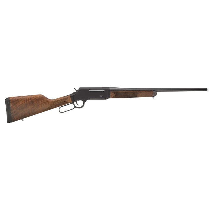 Henry H014223 Long RangerFull Size 223 Rem/5.56x45mm NATO 5+1 20" Blued Steel Barrel, Black Hard Coat Anodized Steel Receiver, American Walnut Stock Right Hand