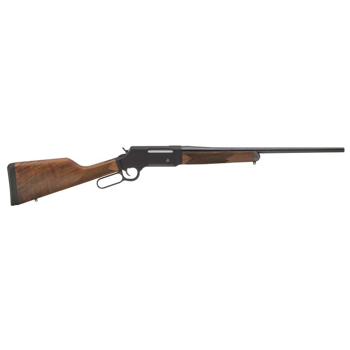 Henry H014308 Long RangerFull Size 308 Win 4+1 20" Blued Steel Barrel, Black Hard Coat Anodized Steel Receiver, American Walnut Stock Right Hand