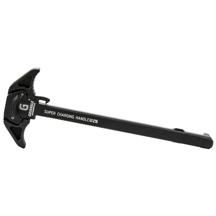 Geissele Automatics 05313B SuperAR-15 Black Black Hardcoat Anodized 7075-T6 Aluminum Ambidextrous Hand
