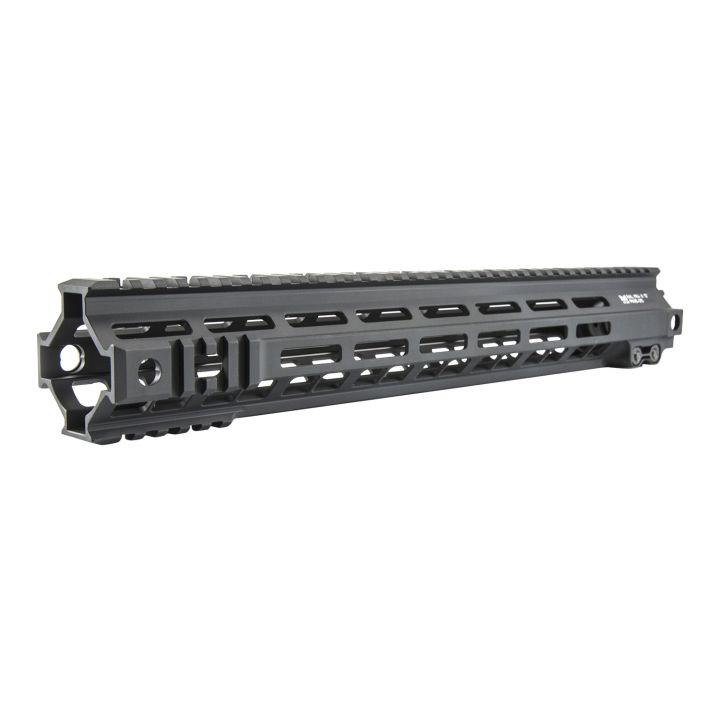 Geissele Automatics 05315B Mk4 Super Modular Rail 15" M-LOK Style Made of 6061-T6 Aluminum with Black Anodized Finish for AR-Platform