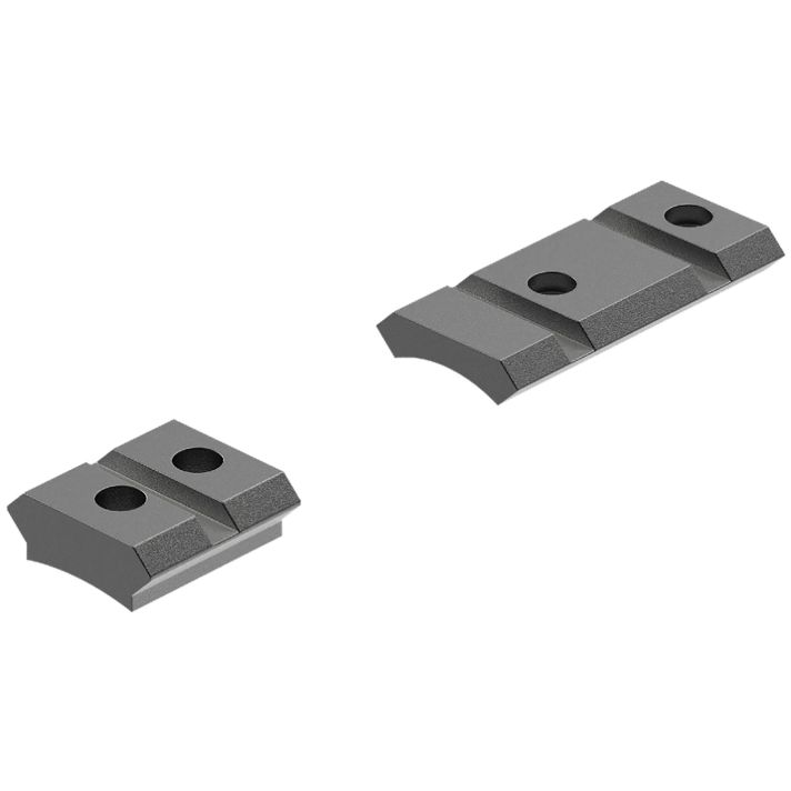 Leupold 49836 QRW Cross-Slot Base Set Matte Black Steel Winchester 70 Express