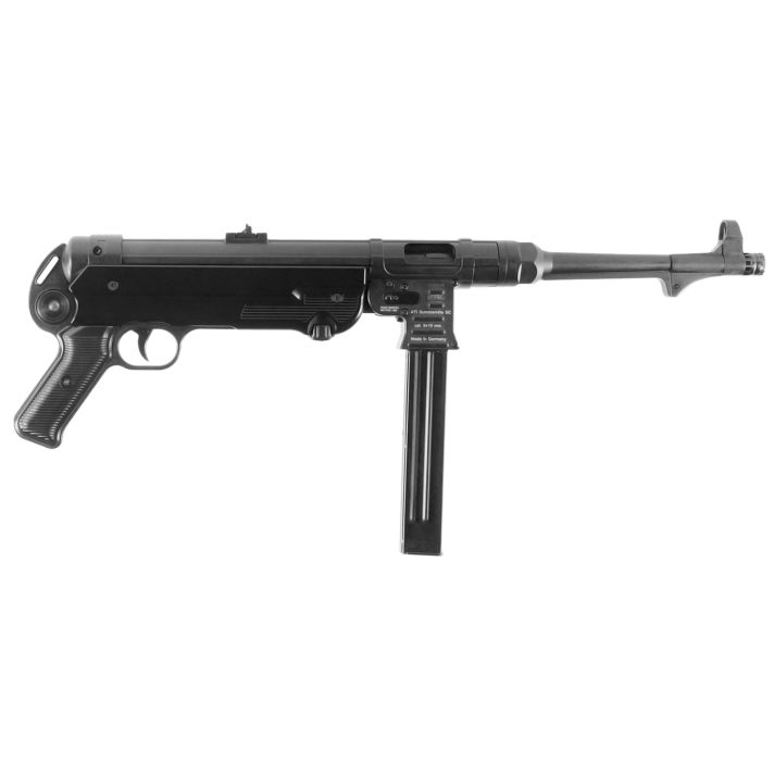 GSG GSGGERGMP409X MP409mm Luger Caliber with 10.80" Barrel, 25+1 Capacity, Black Metal Finish, Black Polymer Grip Right Hand