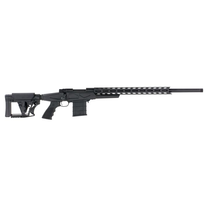 Howa HCRA73102 M1500 APC Chassis 308 Win 10+1 24" Heavy Threaded Barrel, 6 Position Luth-AR MBA-4 w/Aluminum Chassis Stock, Polymer Grip