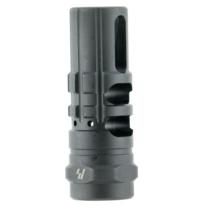 Strike Industries JCOMP2308 JComp Gen 2 Black Steel w/ 5/8"-24 tpi Threads 2.55" OAL 0.87" Diameter 0.34" Diameter 308 Win 7.62x51mm NATO Fits AR-Platform