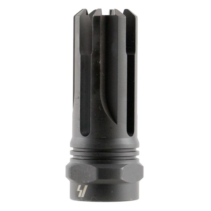 Strike Industries VENOMFH223 Venom Flash Hider Black Steel with 1/2"-28 tpi Threads, 2.16" OAL & 0.862" Diameter for 223 Rem, 5.56x45mm NATO AR-Platform