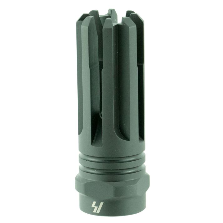 Strike Industries VENOMFH308 Venom Flash Hider Black Steel with 5/8"-24 tpi Threads, 2.16" OAL & 0.862" Diameter for 308 Win, 7.62x51mm NATO AR-Platform