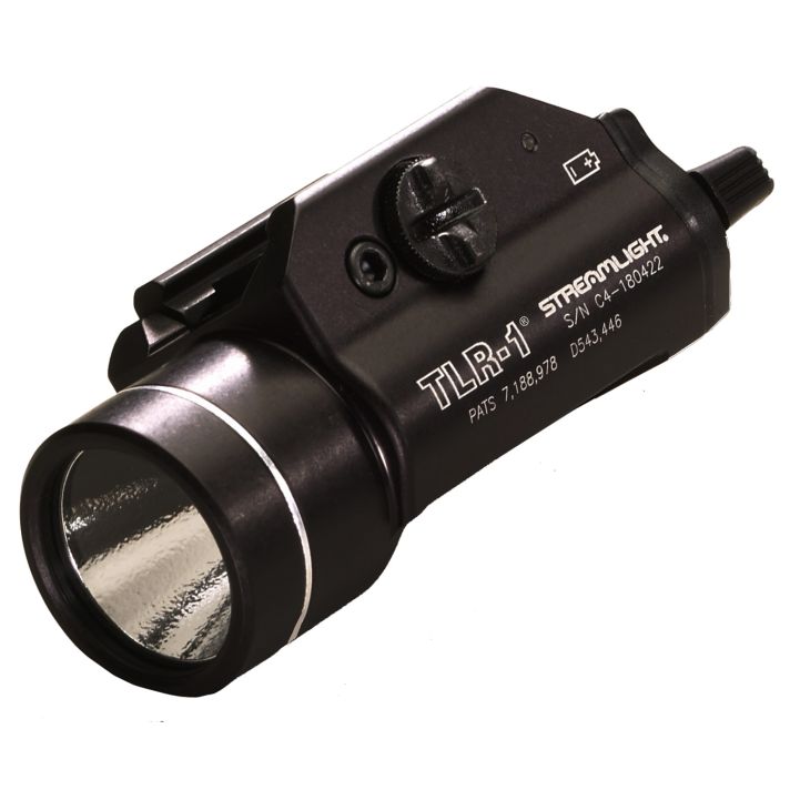 Streamlight 69110 TLR-1 Gun LightBlack Anodized 300 Lumens White C4 LED