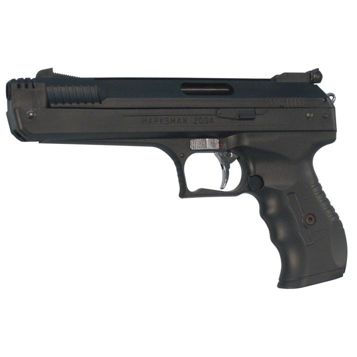 Beeman 2004 P17 Deluxe Air 177 Pellet 4.50" Polymer Frame Frame Black Finger Grooved Rubber Grips