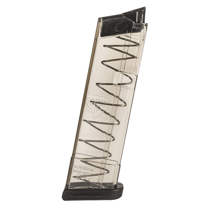 ETS Group GLK429 Pistol Mags9rd Extended 380 ACP Compatible w/Glock 42 Clear Polymer