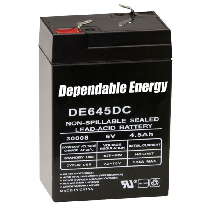 American Hunter DE30052 HR Rechargeable Battery6 Volt 4.5 AMP
