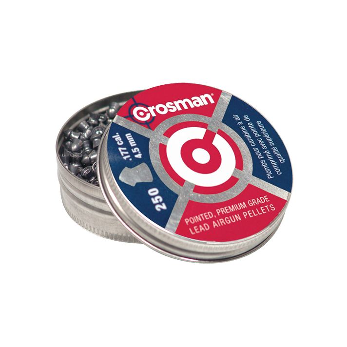 Crosman P177 Premier Pointed 177 Lead Pointed Hunting Pellet 250/Tin
