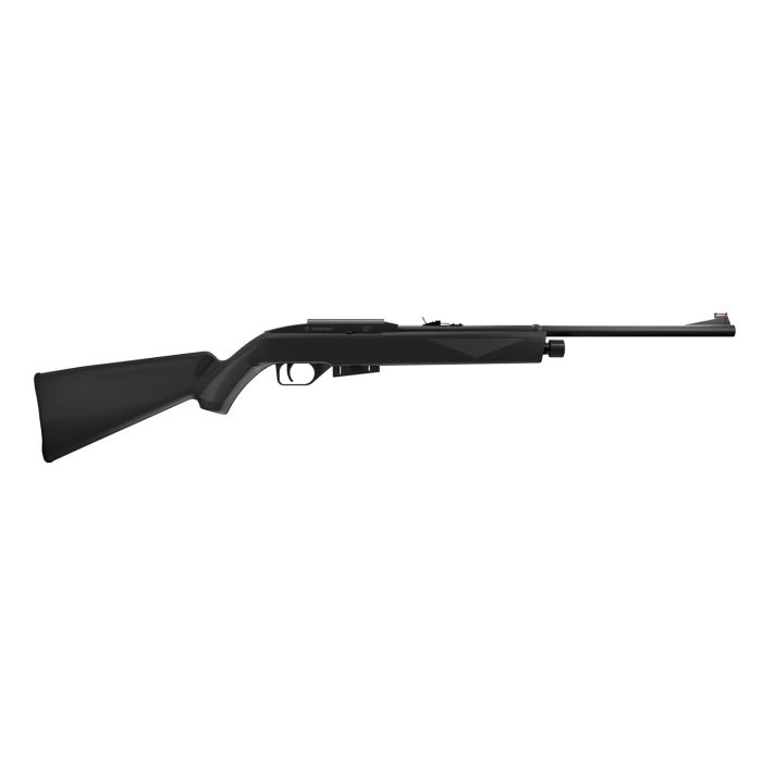 Crosman 1077 RepeatAir Air Rifle CO2 177 12rd Shot Black Black Receiver Black