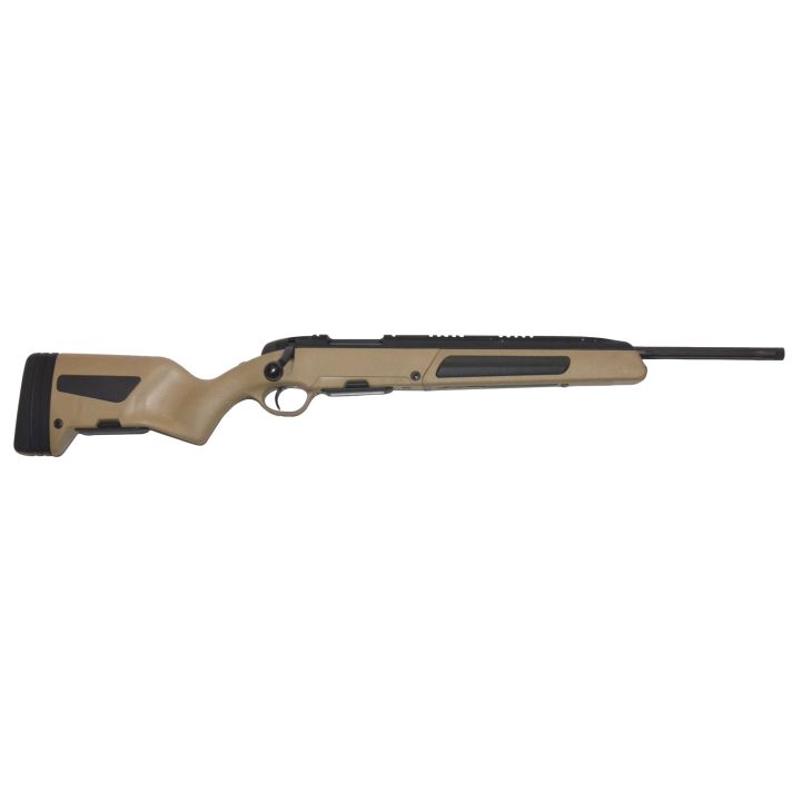 Steyr Arms 263463M Scout308 Win 5+1 19" Fluted, Black Barrel/Rec, Mud Brown Stock, Integrated Base