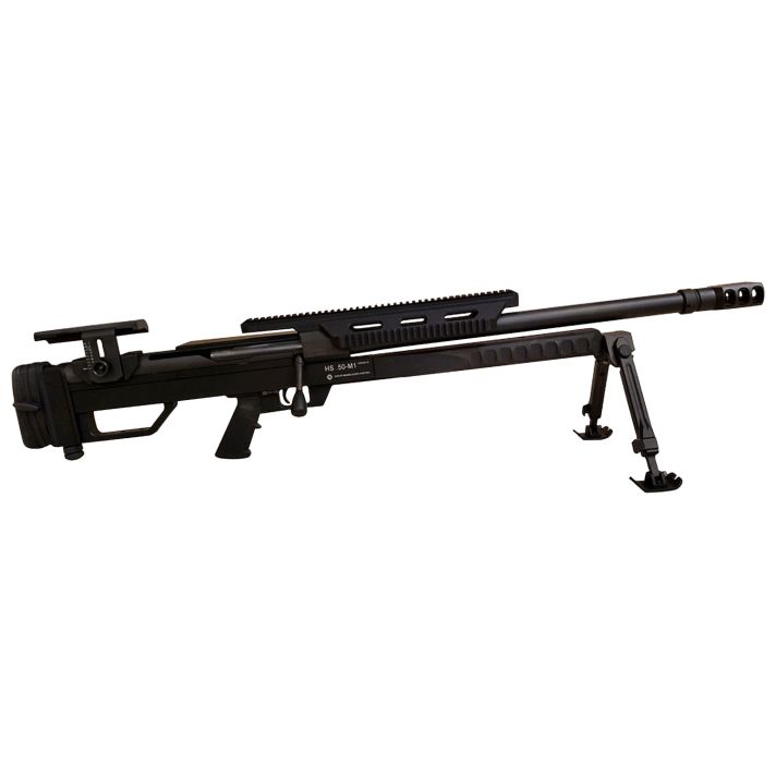 Steyr Arms 610501 HS .50-M1Take Down Design, 50 BMG 5+1 24" Fluted/Threaded, Black, Fully Adj. Chassis, Muzzle Brake, Adj. Integrated Bipod & Monopod, Optics Mount